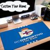 Custom Name Mouse Pad Deportivo A Coruna Crest Mouse Pad Desk Mat, Non-Slip Rubber Backer Pad For Computer Notebook Gaming Mouse Pad Birthday Gift
