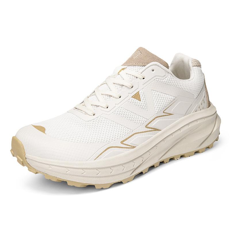 

Мужская обувь 2025 новая мода мягкая подошва кроссовки противоскользящие и износостойкие спортивная и повседневная обувь уличные кроссовки 39 бежевый