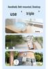 Turbo High-Speed USB Rechargeable Handheld Fan with 100-Speed Digital Display for Outdoor Cooling