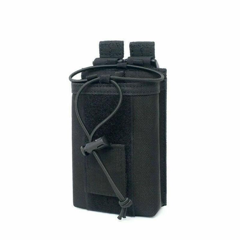 Walkie Talkie Pouch Portable Molle Radio Holder Holster Walkie Talkie Bag High Quality Universal Molle Pouch For Edc Use Hiking