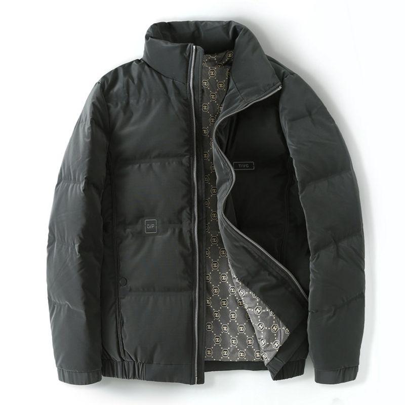 Transfer To Domestic Sales Export Big Brand Stand Collar Men Down Jacket Outerwear Winter Warm Cold-Proof Duck Down Cold Protective Clothing Tide