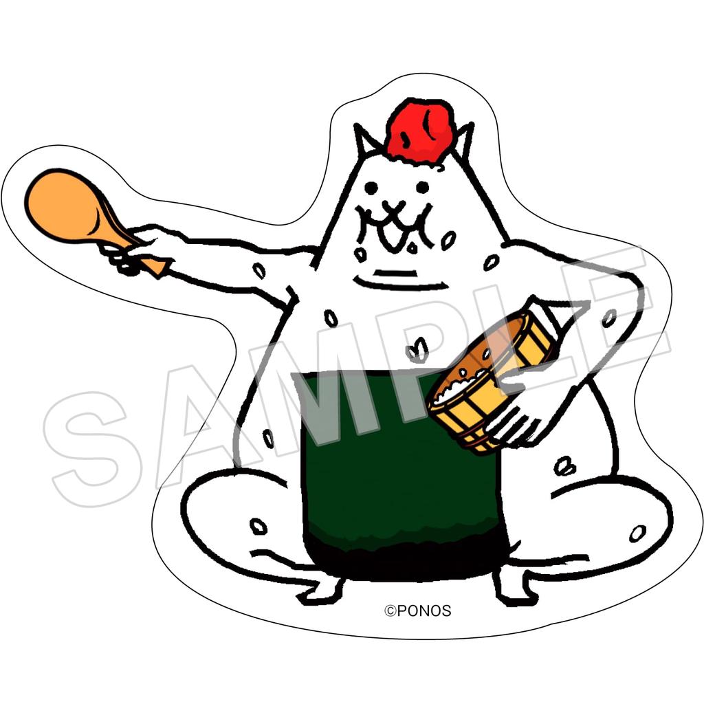 Nyanko Daishouten Original Sticker Set Sumo Neko The Battle Cats