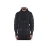 Off-White Twill Hooded Letter Logo Embroidered Long Sleeve Sweatshirt Men sweatshirt Black OMBB027S18875050-1010