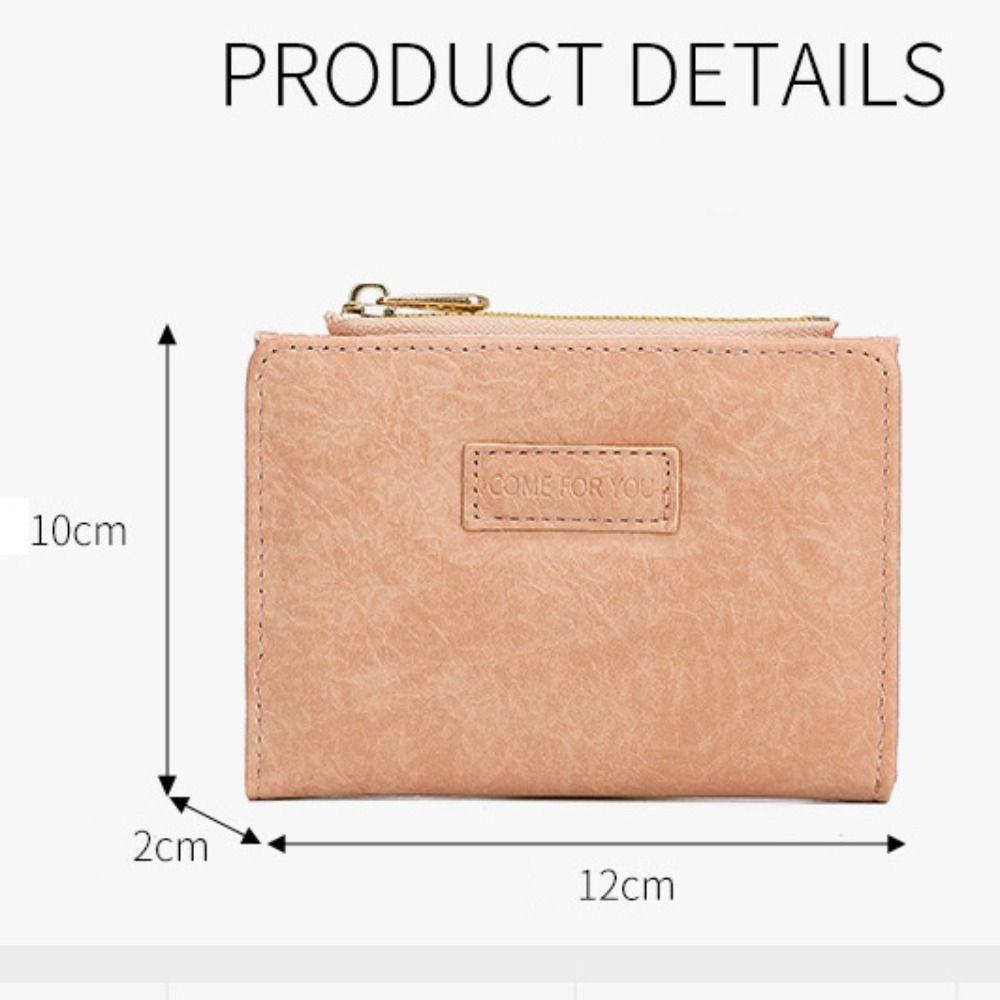 Vintage PU Leather Money Coin Purse Multifunctional 6 Colors Mini Money Bag Zipper Credit Card Holoder Women Men