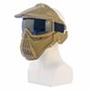 Transformers K1 Tactical Grey Full Face Paintball Mask with PC Lens