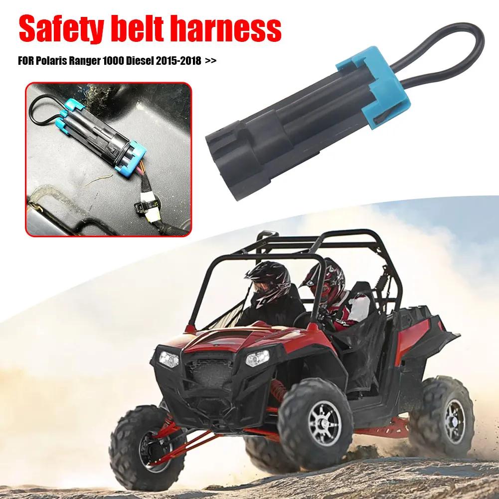 Seat Belt Harness Bypass Safety Plug for Polaris Ranger 500 570 1000 XP 900 1000 General RZR Turbo XP 1000