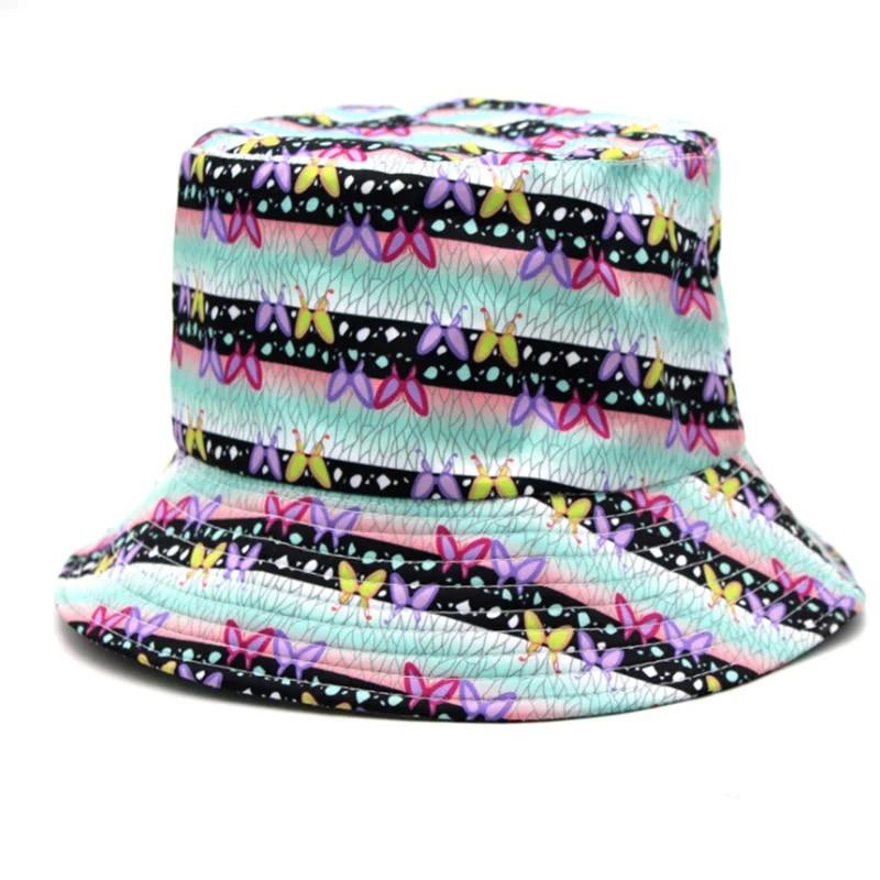 Anime Demon Slayer Cap Cosplay Props Kamado Tanjirou Nezuko Καπέλο εκτύπωσης με κάδο καπέλο Sunhat Γυναικεία Καπέλα Ψαράς Αξεσουάρ Στολή