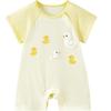 TONGTAI Baby Short Sleeve Pure Cotton Romper