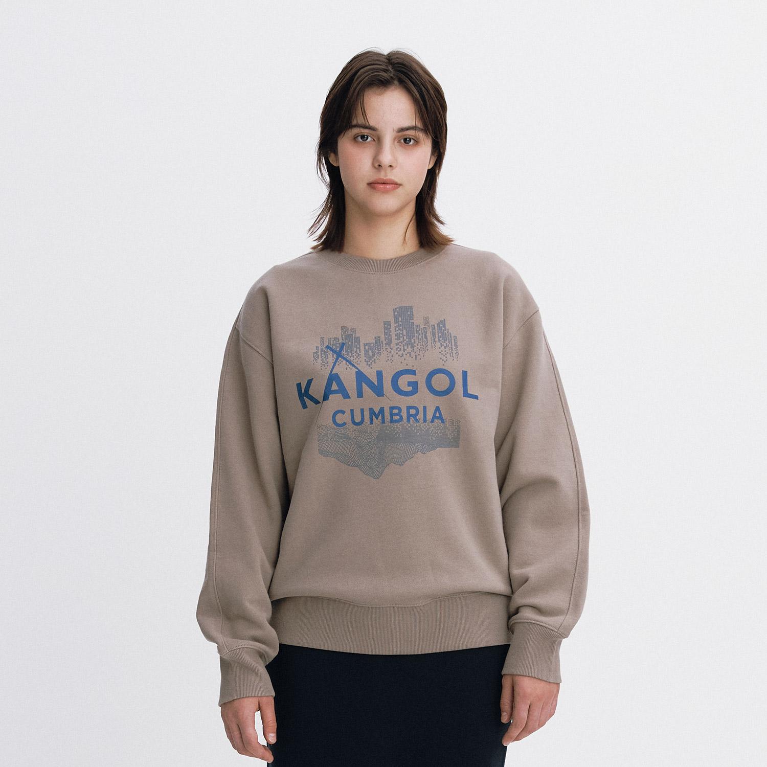 Свитшот Kangol Cbr Slogan 7002 Бежевый Beige/Xl