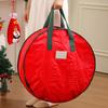 Christmas Wreath & Ornament Storage Bag - Dustproof, Foldable Organizer - Perfect for Holiday Home Organization & Gift Wrapping