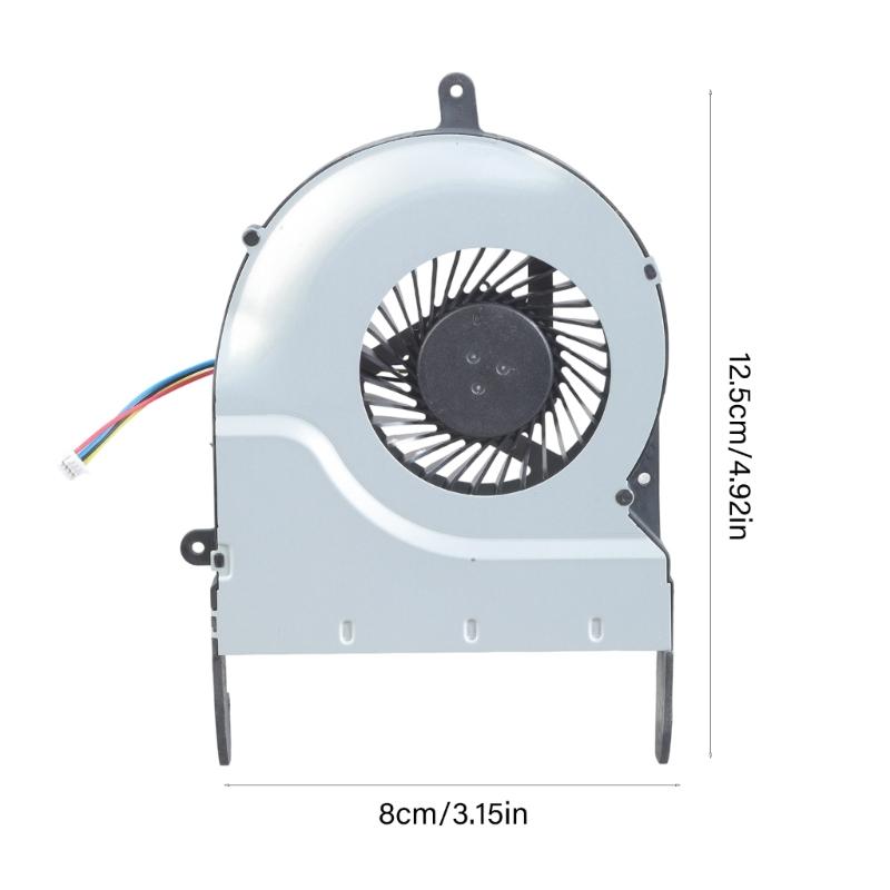 Replacement CPU Cooling Fan Notebook Cooling Metal Heat Dissipation Fan for N551 C331 Laptop Notebook Accessories