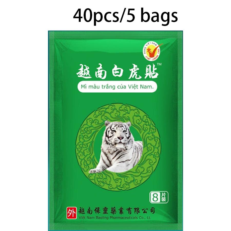8/16/40/80Pcs Knee Joint Relieving Patch Chinese Tiger Balm Plaster for Body Rheumatoid Back Neck Relief Health Care