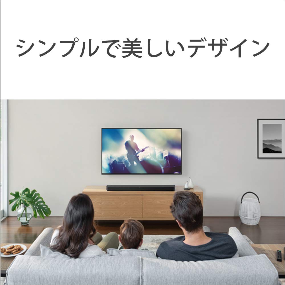 Sony Soundbar High Front Surround for Bluetooth HT-S100F (100W, Power, Sound, TVs, Compatible)