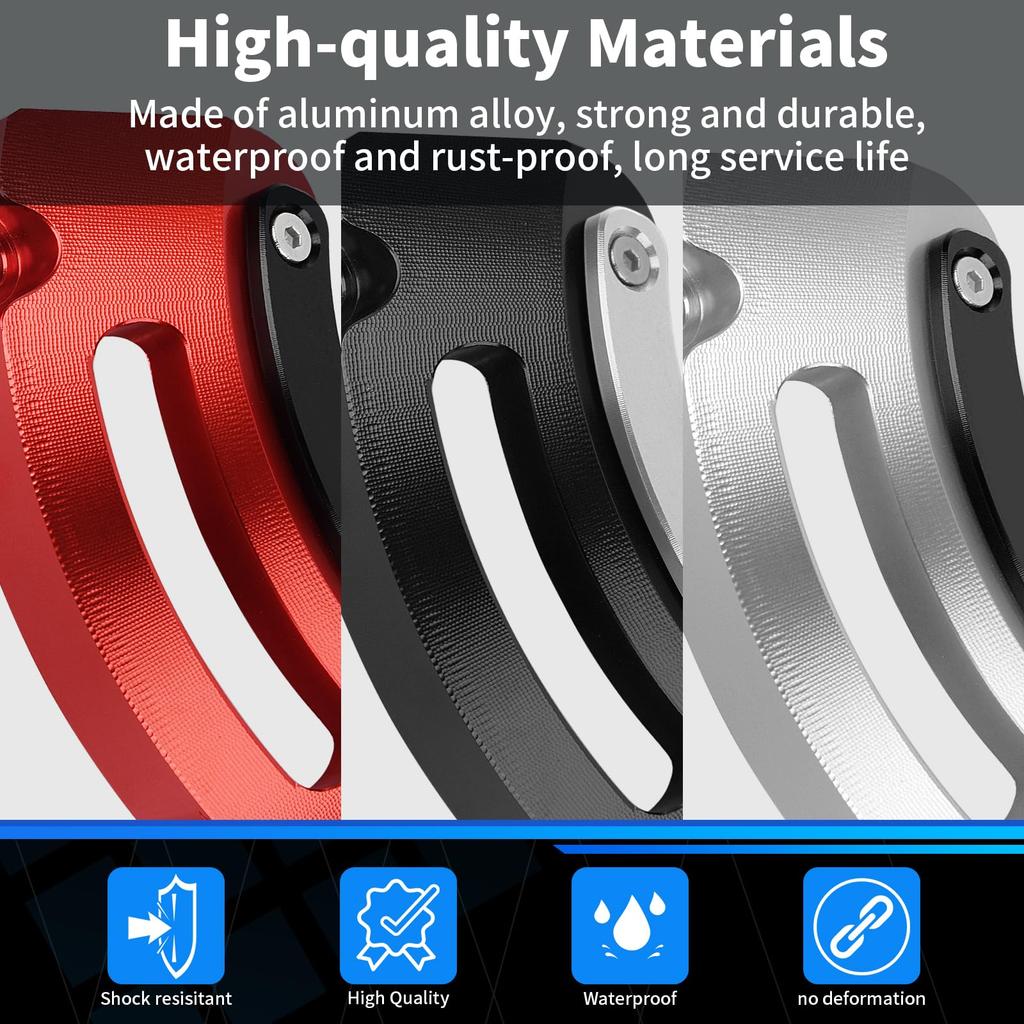 GFARDMOTO Left Engine Cover Engine Stator Crash Guard Cover for Monkey125 Grom CT125 Dax125