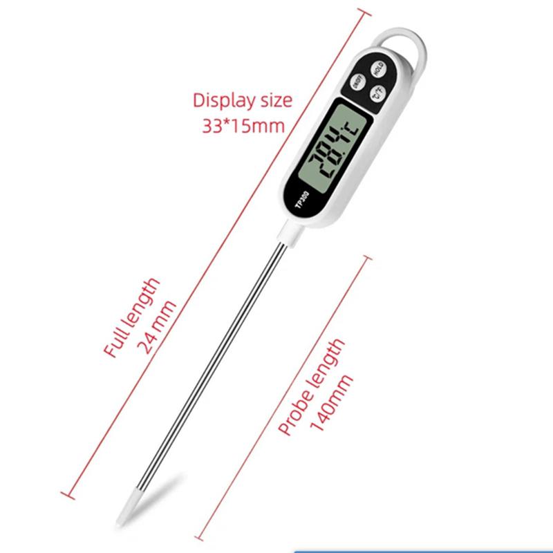 Meat Thermometer for Cooking Instant Read Digital Milk Food Thermometer with Backlight Magnet Kitchen Thermometer Bottle Opener 4