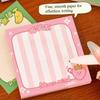 Fruit Gradient Sticky Notes for Students - Cute Hand Account Stickers, Removable Memo Pads, High-Value Reusable Note Pads
