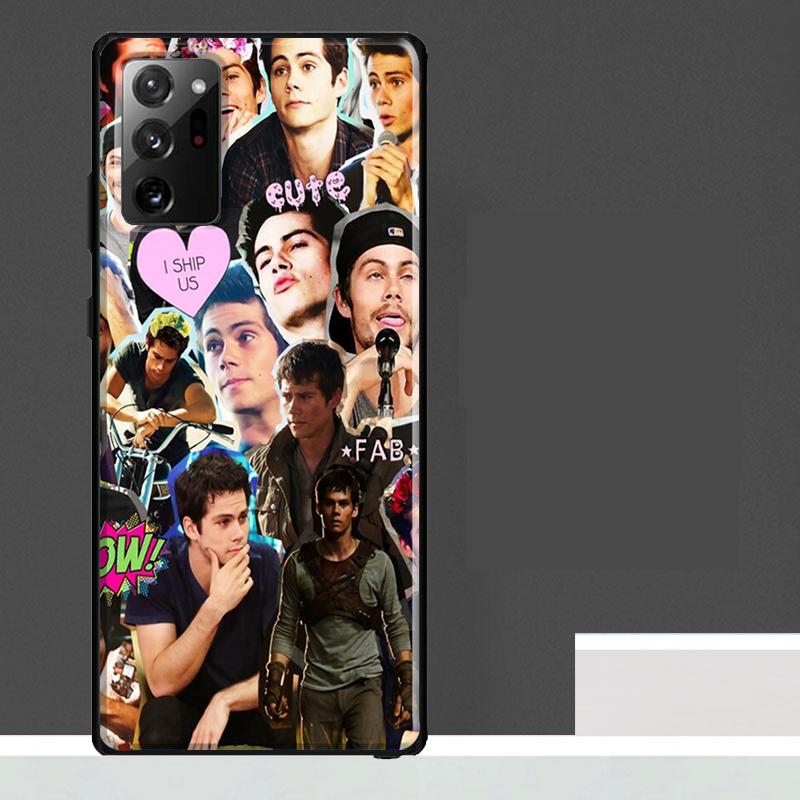 Dylan O'Brien Teen Wolf Case For Samsung Galaxy S23 S24 S25 Ultra S9 S10 S20 S21 S22 Plus S23 FE S25 FE Phone Cover