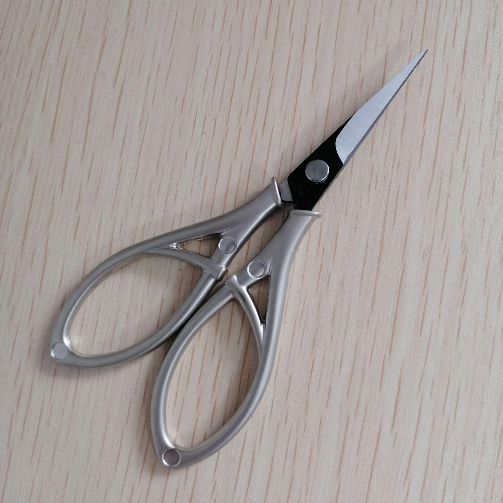 

1 шт., винтажные ножницы для обрезки бровей в виде орхидеи, набор инструментов для фиксации ресниц из нержавеющей стали