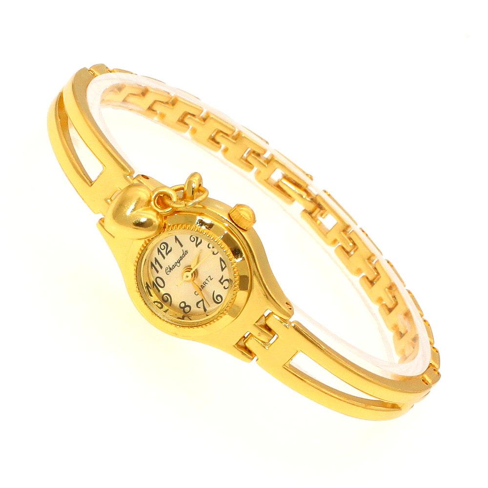 Golden Bracelet Watch for Women Small Dial Luxury Ladies Wristwatches Elegant Quartz Watches Female Clock Fashion Montre Femme