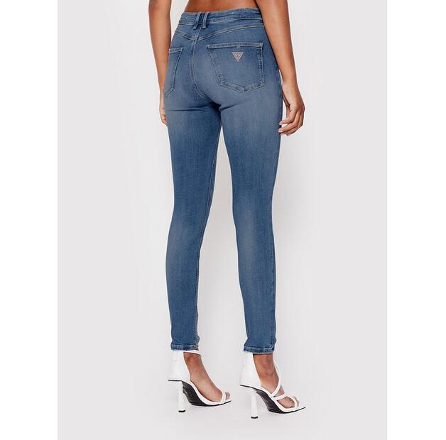 Джинсы Guess W2YA46 D4Q01 синий Skinny Fit