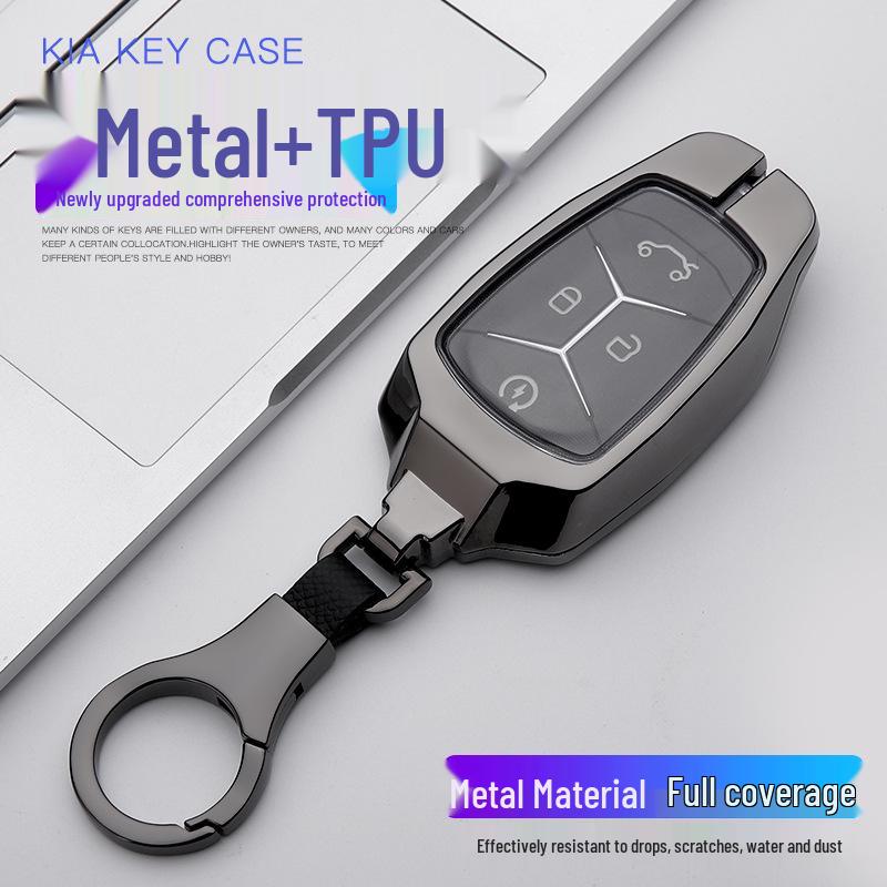 Lynk&Co 01/02/03 Key Fob Cover with Buckle - 01 PHEV Remote Protection.
