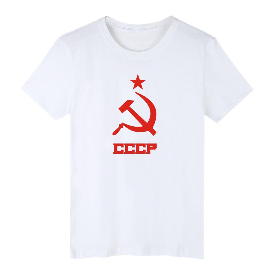 Soviet Union Cccp Short Sleeve Tee Shirt Unisex Funny Summer Fashion Cotton Tshirt Ussr Casual 4xl Srteetwear White T Shirt Unisex