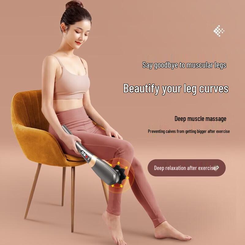 AUX Electric Percussion Dolphin Massager - Full Body Relief