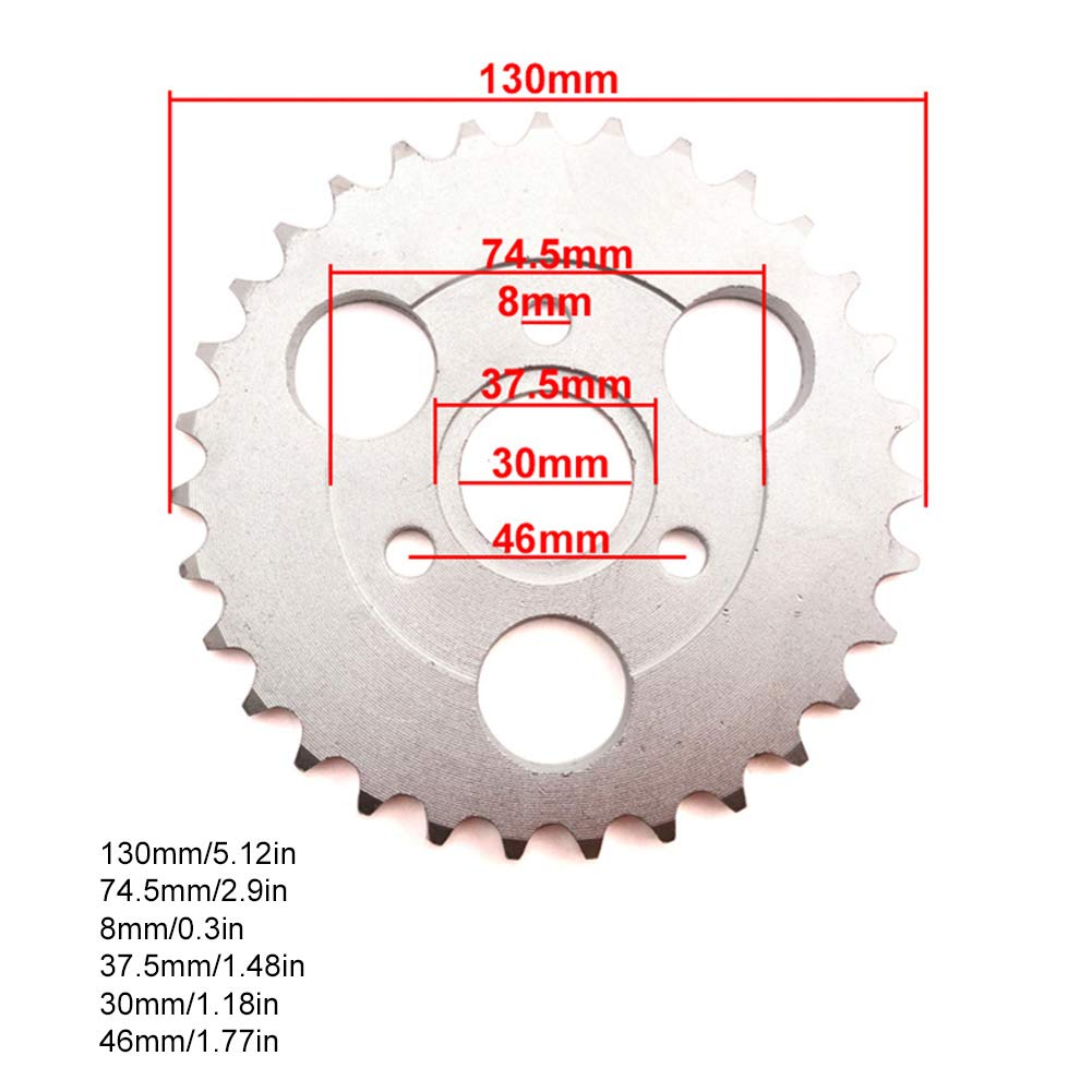 High Quality Stainless Steel Rear Sprocket 31 Tooth for Honda Z50A Z50 Z50R Z50J Monkey Bike