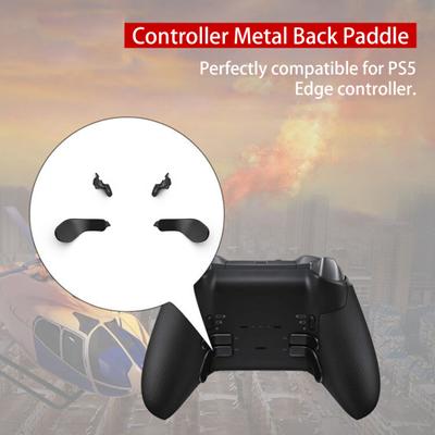 4Pcs Controller Back Finish Easy Installation Paddle Matte Interchangeable Controller Replace Accessories Handle