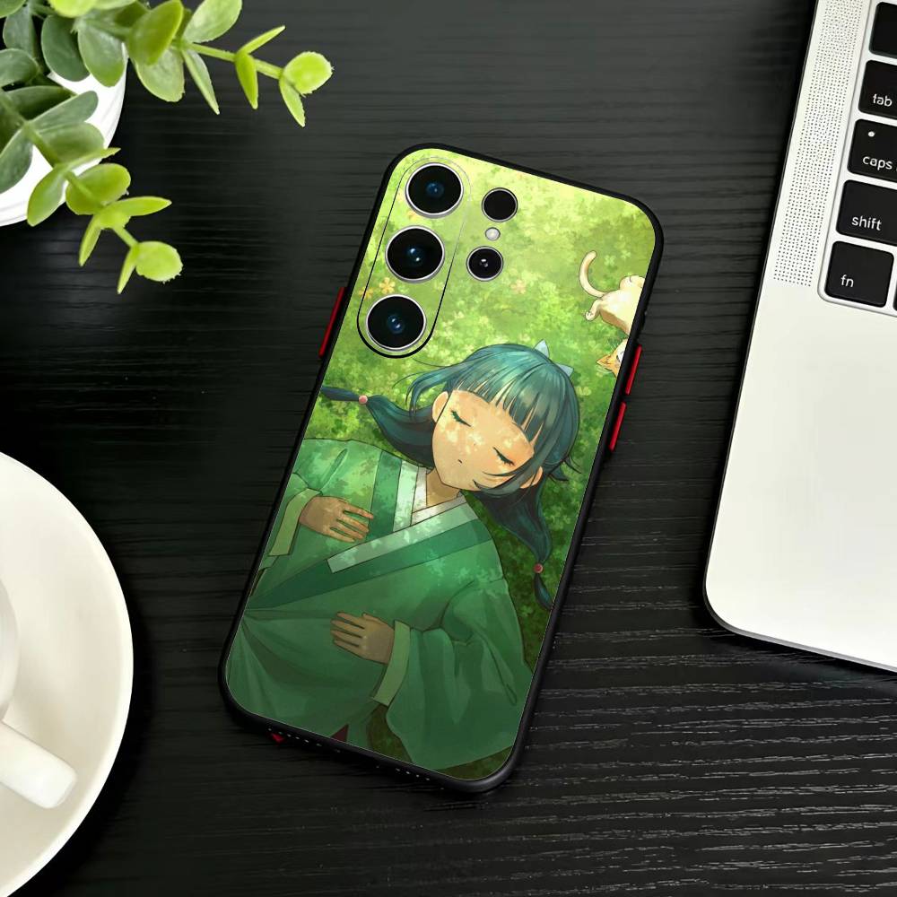 Anime Apothecary Diaries Maomao  Phone Case For Samsung S26,S25,S24,S23,S22,S21,S20,Plus,Fe,Lite,Others Black Cover