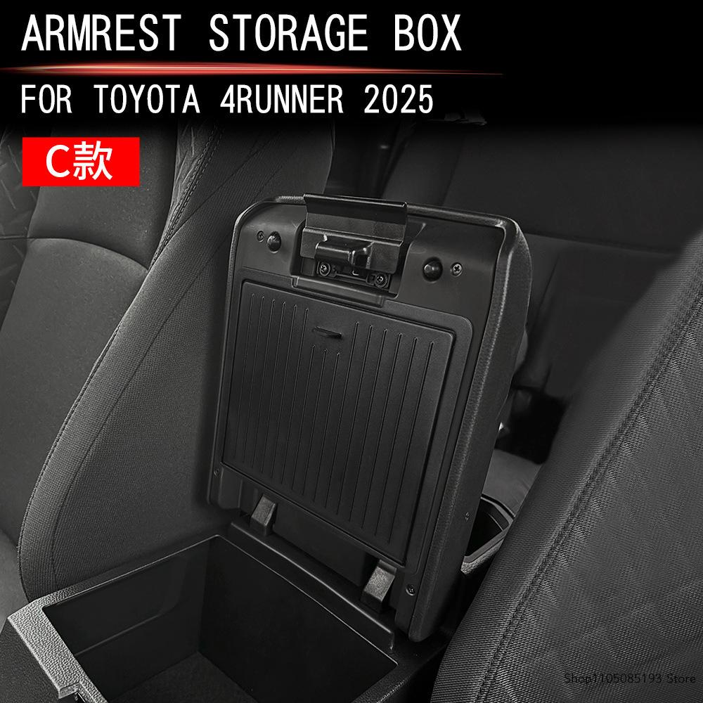 For 2025 Toyota 4Runner Console Box Hidden Storage Box Super Console Box Installation