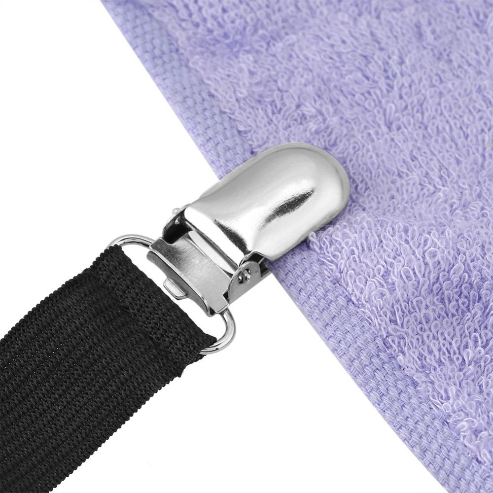 4pcs Adjustable Bed Sheet Holder Elastic Bed Sheet Fastener Washable Bed Sheet Clip  Fitted Sheet