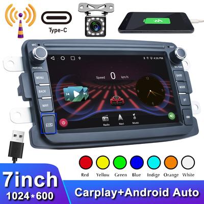 Android 10 Autoradio Multimedia für Renault Dacia Duster Logan Sandero Lodgy Lada Xray Captur Dokker CarPla Auto GPS Navigation