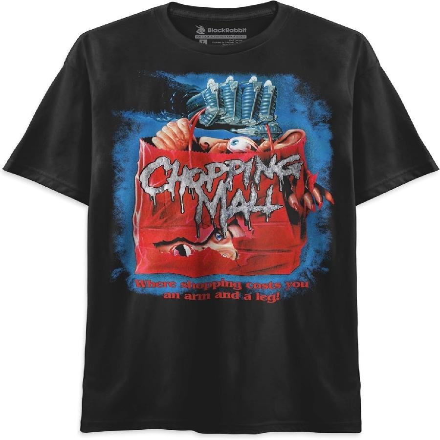 Chopping Mall 1986 80s Horror Movie Retro Vintage Unisex Classic T-Shirt XXXXXL чёрный