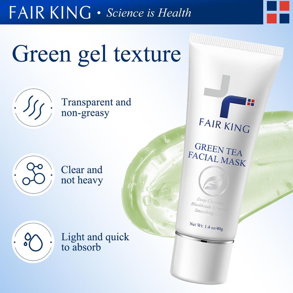 Thé vert dissolvant de points noirs traitement de l'acné nez contrôle de l'huile boue pores bande masque crème blanchissante Peel off masque nez Peel