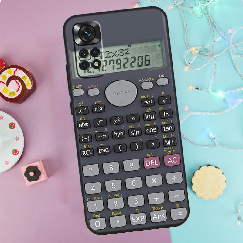 Unique Calculator design Case For Xiaomi Redmi Note 14 13 12 11 10 9 Pro 9S 10S 11S 12S Redmi 10C 12C 13C 14C Cover Redmi 10