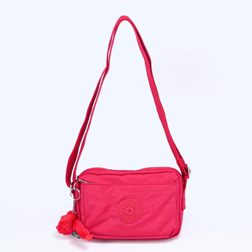 Kipling ABANU Shoulder Bag in Confetti Pink Women's (KI4208T73) [Used]