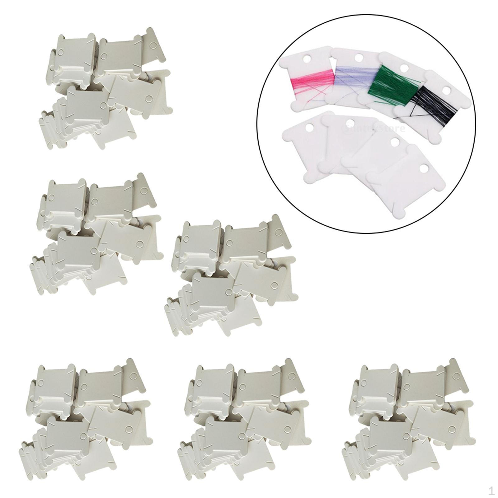 

1200x Боббины для зубной нити Катушка для намотки ниток Доска для намотки ниток Держатель для инструментов для вышивания своими руками Катушка