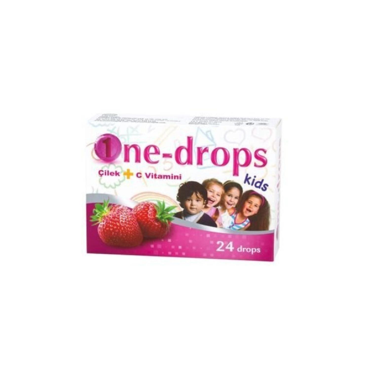 

One-drops Kids Strawberry-c Vitamin 24 Drops