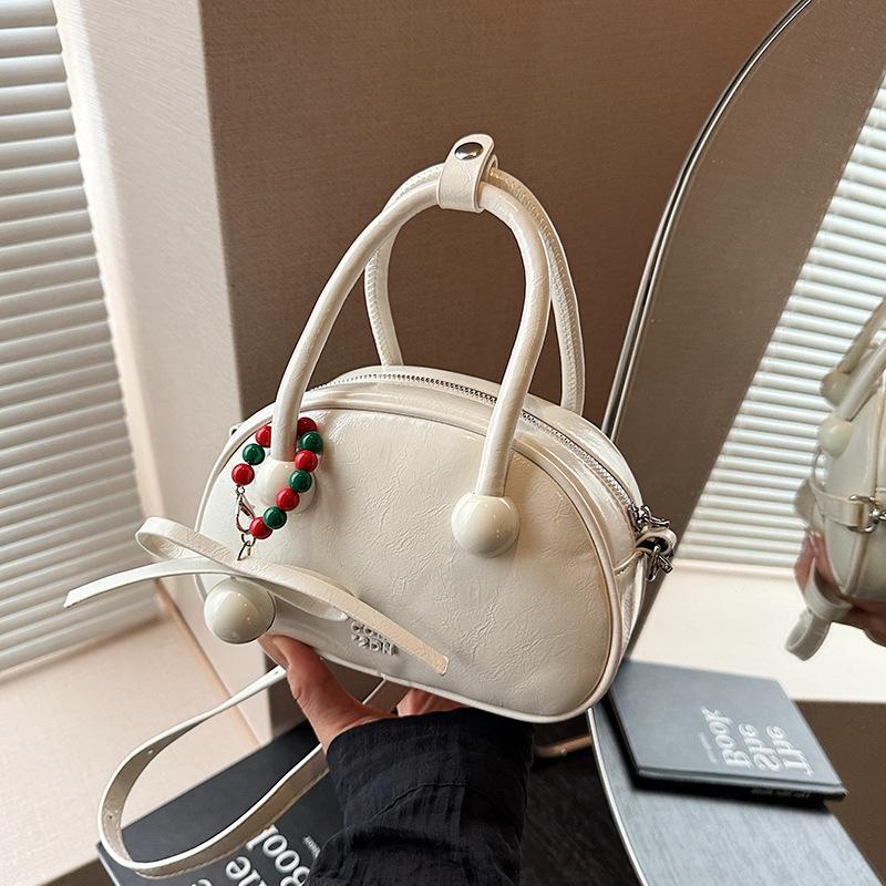 

2025 новая милая сумка-подушка для свиданий, изысканная маленькая сумка, женская свадебная сумка, универсальная портативная на плечо/мессенджер белый