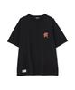 Schott NYC "EAGLE AND RIBBON EMBROIDERED" T-SHIRT, Men's Size M, Black (782-4134004)