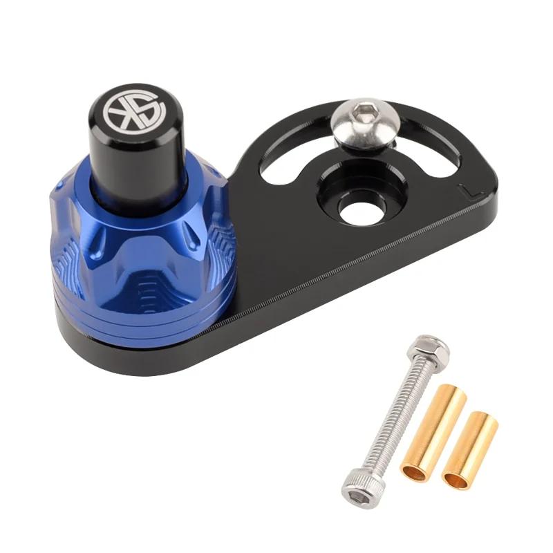 Chekis  Modification Accessories Motorcycle Horn Button Parking Lock Slope Brake Switch Assistant with Limit Screw Does N