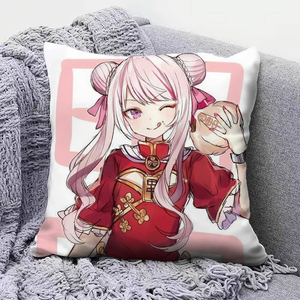 

HIMEHINA Tanaka Hime Suzuki Hina Home Sofa Cushion Covers and Aecorative Custom Pillow Covers 30X30cm