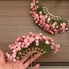 Sweet Chinese Style Side Clip Fairy Bride Hair Accessories Vintage Thai Hairpin  Girls