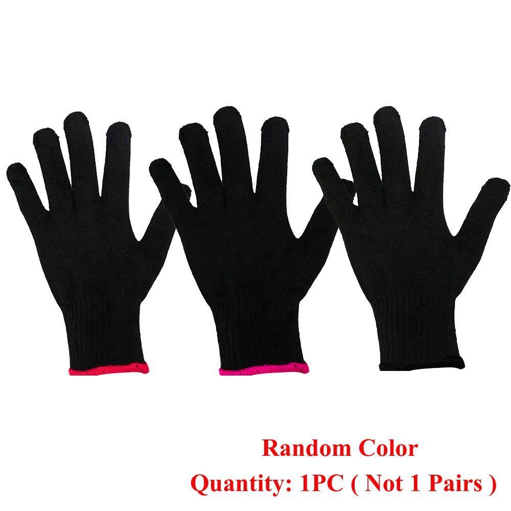 Curler For Straight Flat Iron Hair Styling Tool Heat Resistant Glove Blocking Hand Protector Glove