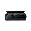 Tory Burch Kira Gold Metal Hardware Magnetic Closure Napa Leather Crossbody Shoulder Bag Small Women Bags Black 161287-001