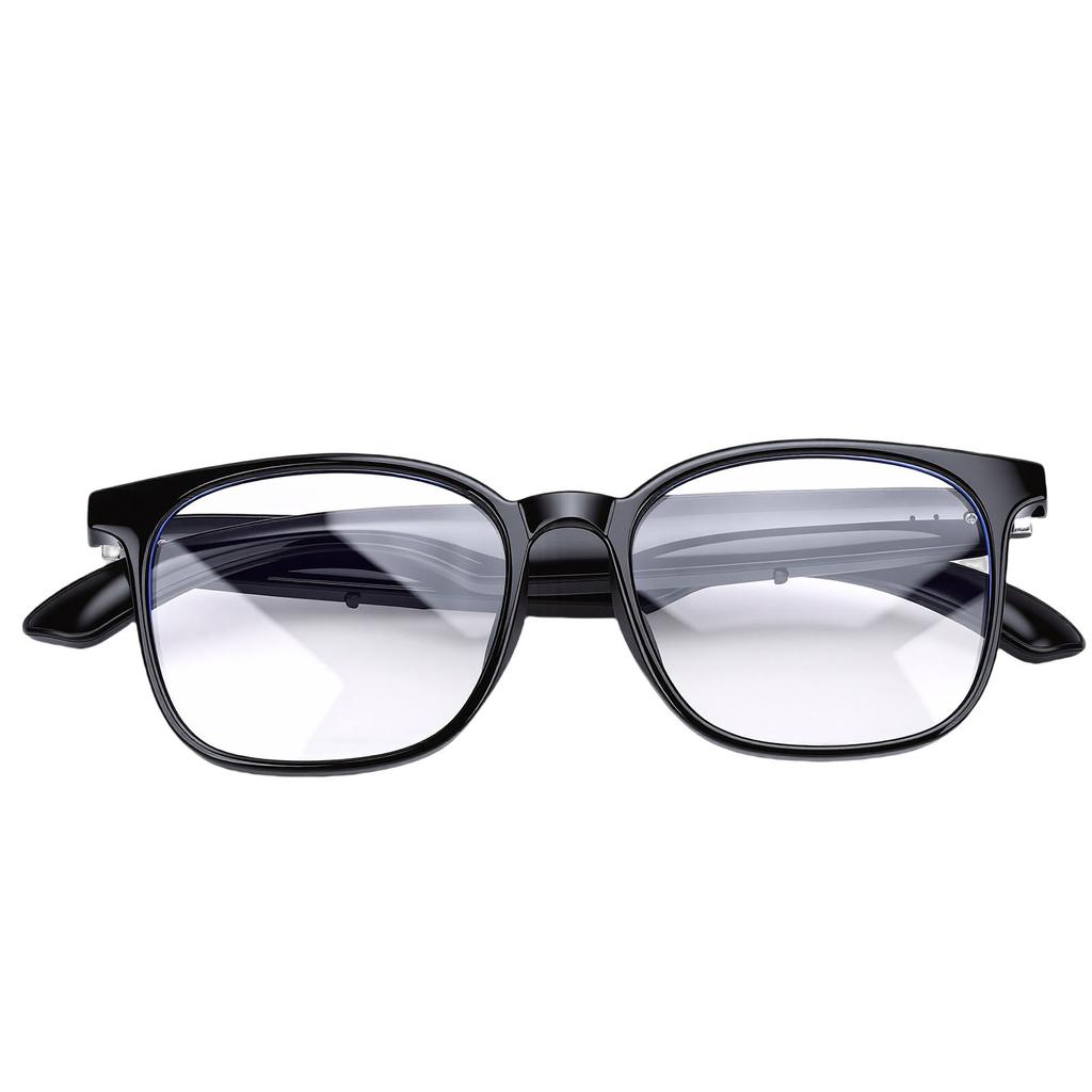 AI Smart Glasses, 5.4 UV400 Smart Sunglasses with Stereo Speakers 4H   Touch Control Glasses for Outdoor Cycling