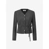 Cc Collect Wool 100 Colorless Short Jacket C261msf002