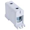 Compact Connector for Rail and Mounting Plate, Gray 35-150mm2 FLEAL-150/1