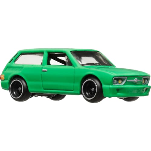 Hot Wheels Car Culture World Tour Volkswagen Brasilia Vehicle Toy Miniature Car, Ages 3 and Up, Green, HRV82